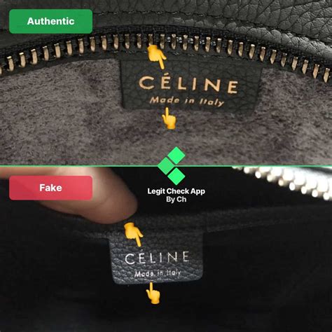 how to check if celine bag is authentic|how to check Celine purse.